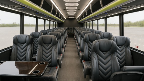 la crosse 18 passenger minibus inside