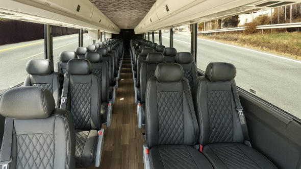 la crosse 20 passenger minibus inside