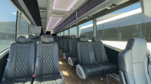 la crosse 28 passenger minibus inside