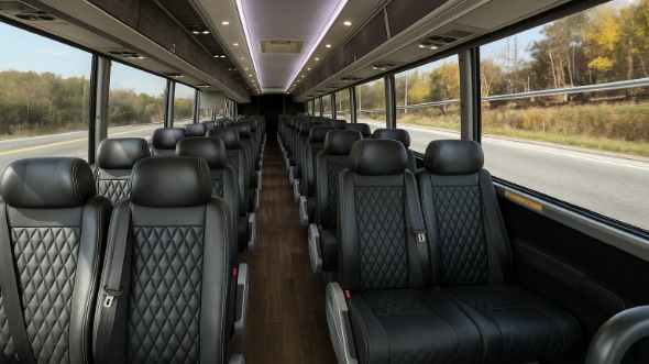 la crosse 35 passenger minibus inside